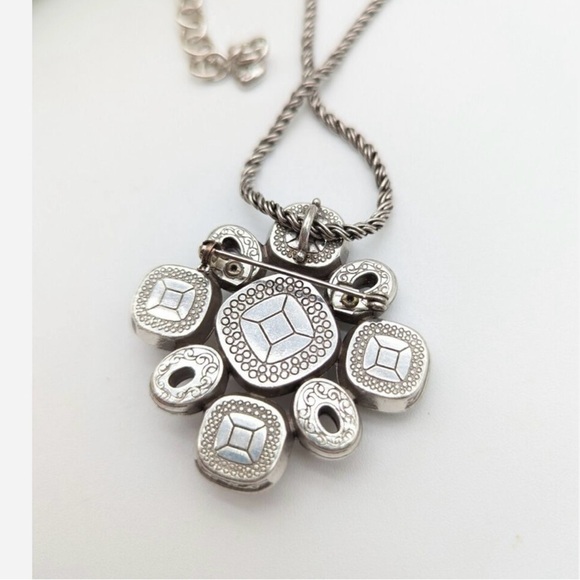 Brighton Necklace and Pendent with Rhinestones - Picture 2 of 6